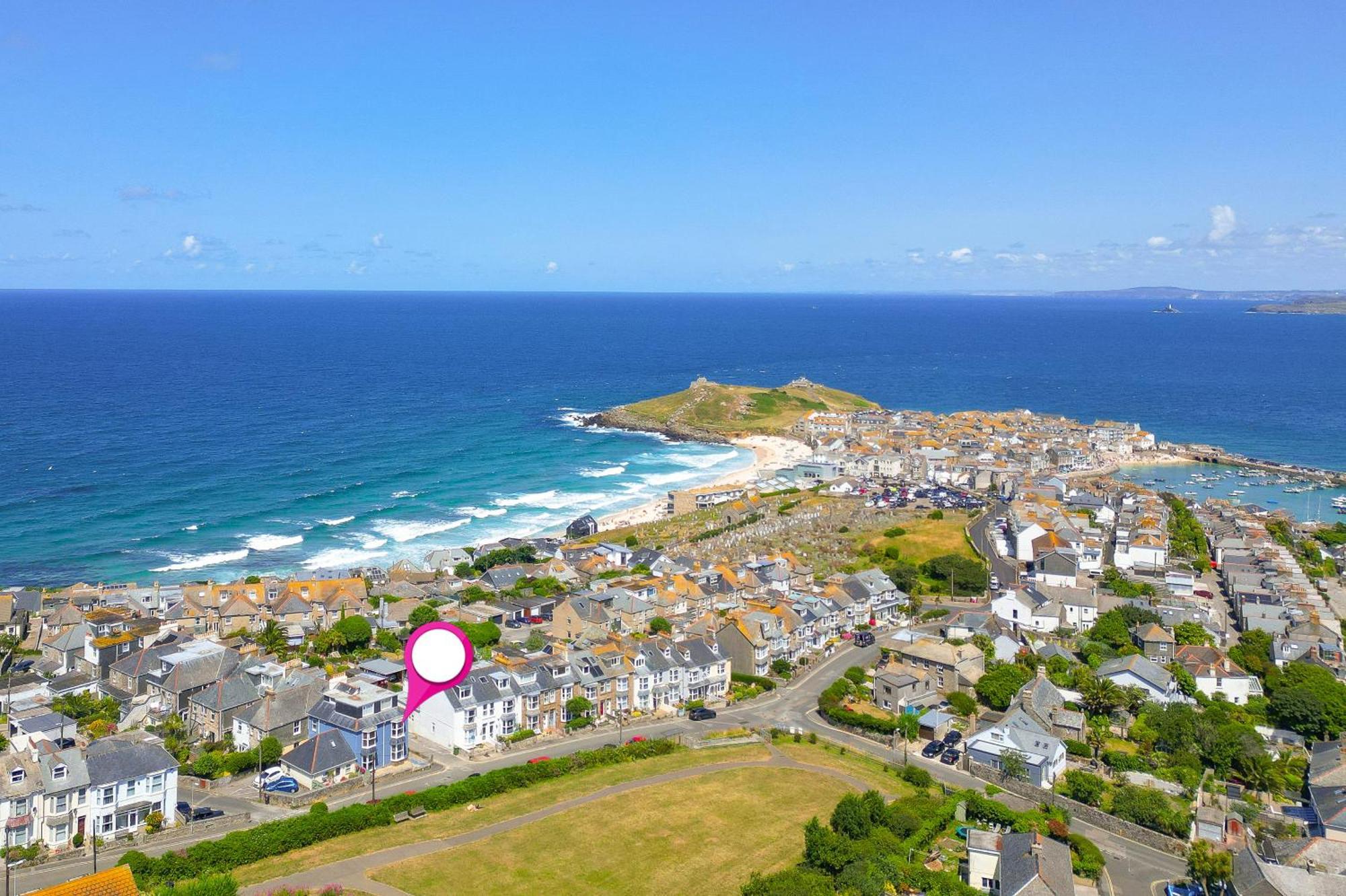 Seabreeze 3 - Seaview & Parking Apartment St Ives Екстериор снимка